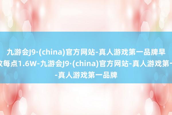 九游会J9·(china)官方网站-真人游戏第一品牌早上如故每点1.6W-九游会J9·(china)官方网站-真人游戏第一品牌