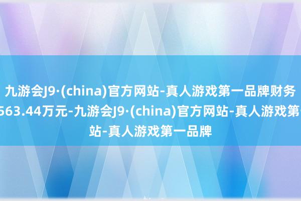 九游会J9·(china)官方网站-真人游戏第一品牌财务费用2563.44万元-九游会J9·(china)官方网站-真人游戏第一品牌