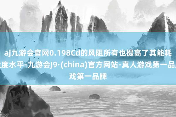 aj九游会官网0.198Cd的风阻所有也提高了其能耗适度水平-九游会J9·(china)官方网站-真人游戏第一品牌